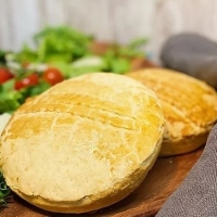 Tarte de Frango com Milho e Queijo Catupiry